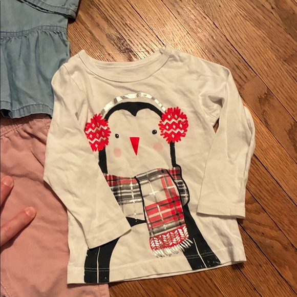 Cute Baby Clothing Set with Polka Dot Skirt - Picture 6 of 11